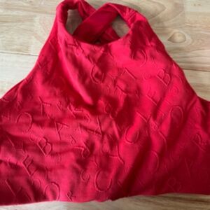 Cyclebar tank top, XL, red